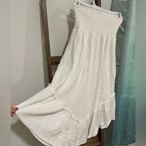 Target/Wild Fable - White Smocked Dress